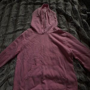 Pink Hoodie with Front Pocket